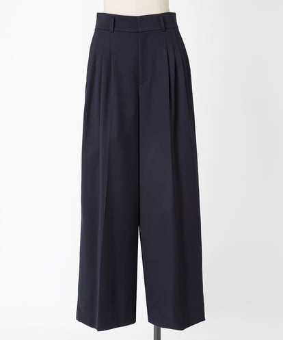 EAUVIRE ワイドパンツ ネイビー