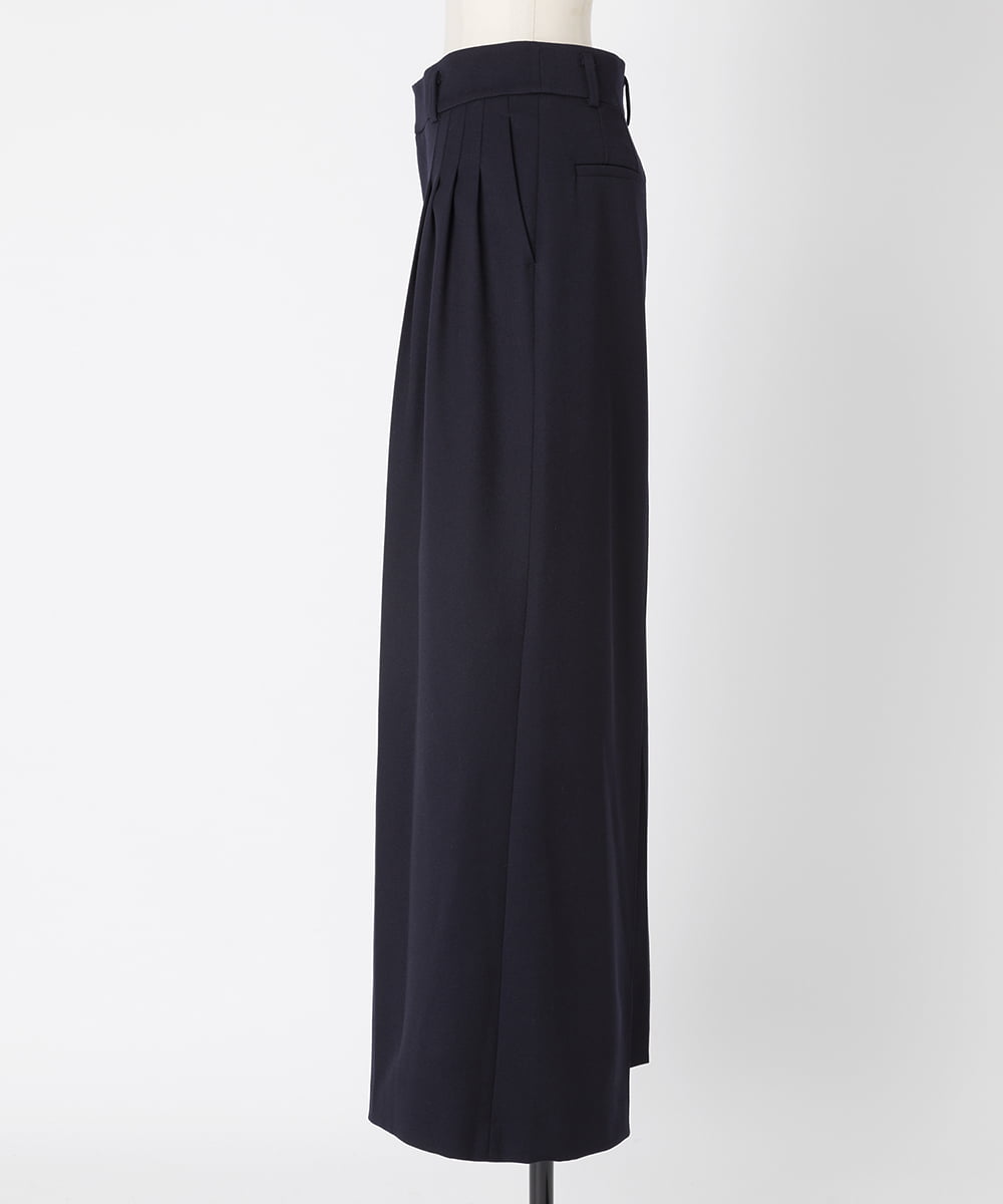 EAUVIRE ワイドパンツ ネイビー