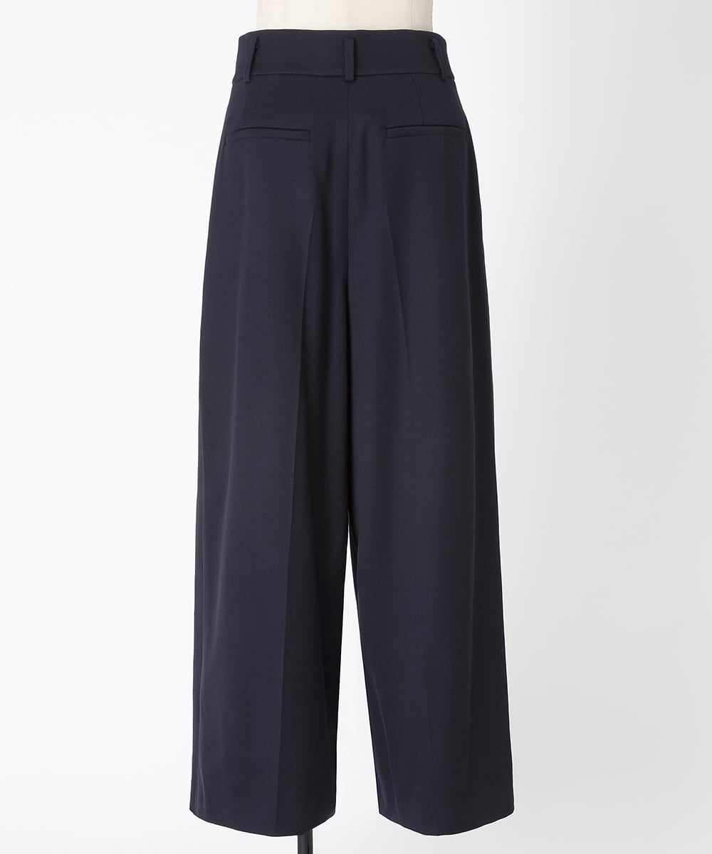 EAUVIRE ワイドパンツ ネイビー