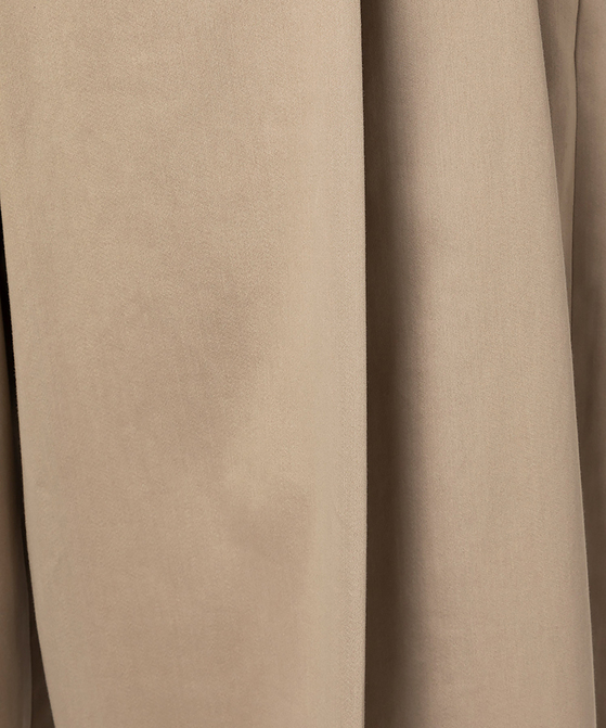 EAUVIRE クロスバックトラウザーズ ベージュ