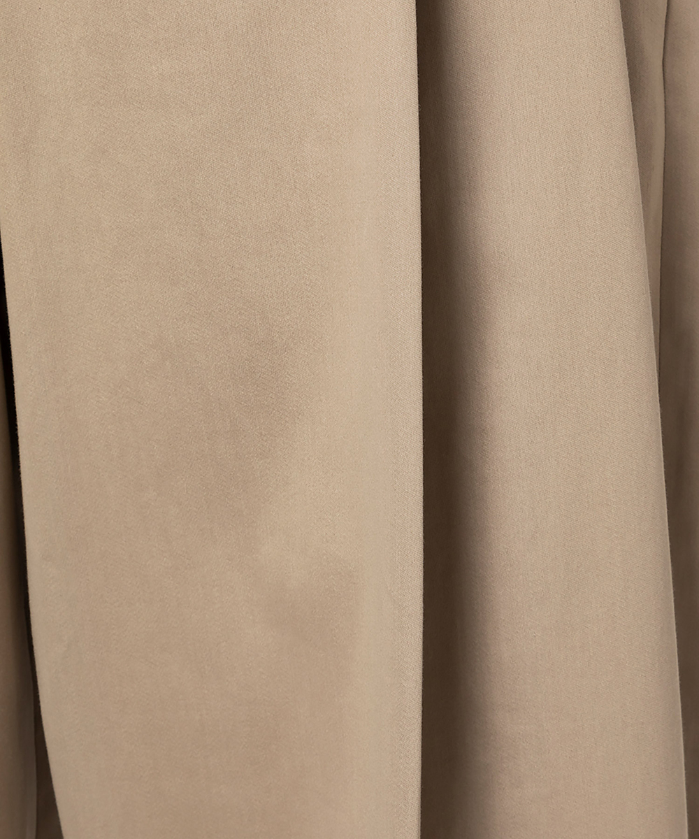 EAUVIRE クロスバックトラウザーズ ベージュ