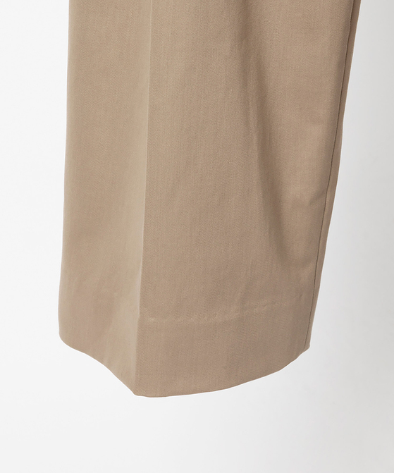 EAUVIRE クロスバックトラウザーズ ベージュ