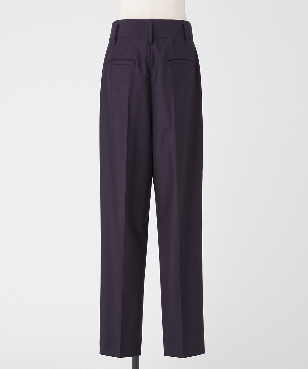 EAUVIRE キッドモヘアストレートパンツ プラム