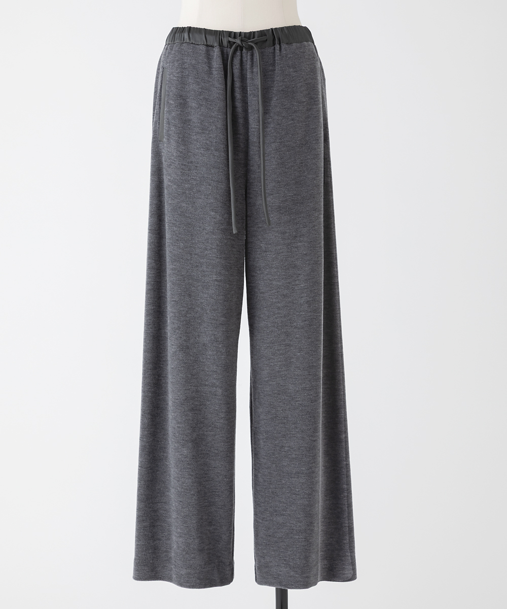 EAUVIRE ウールフリースパンツ グレー