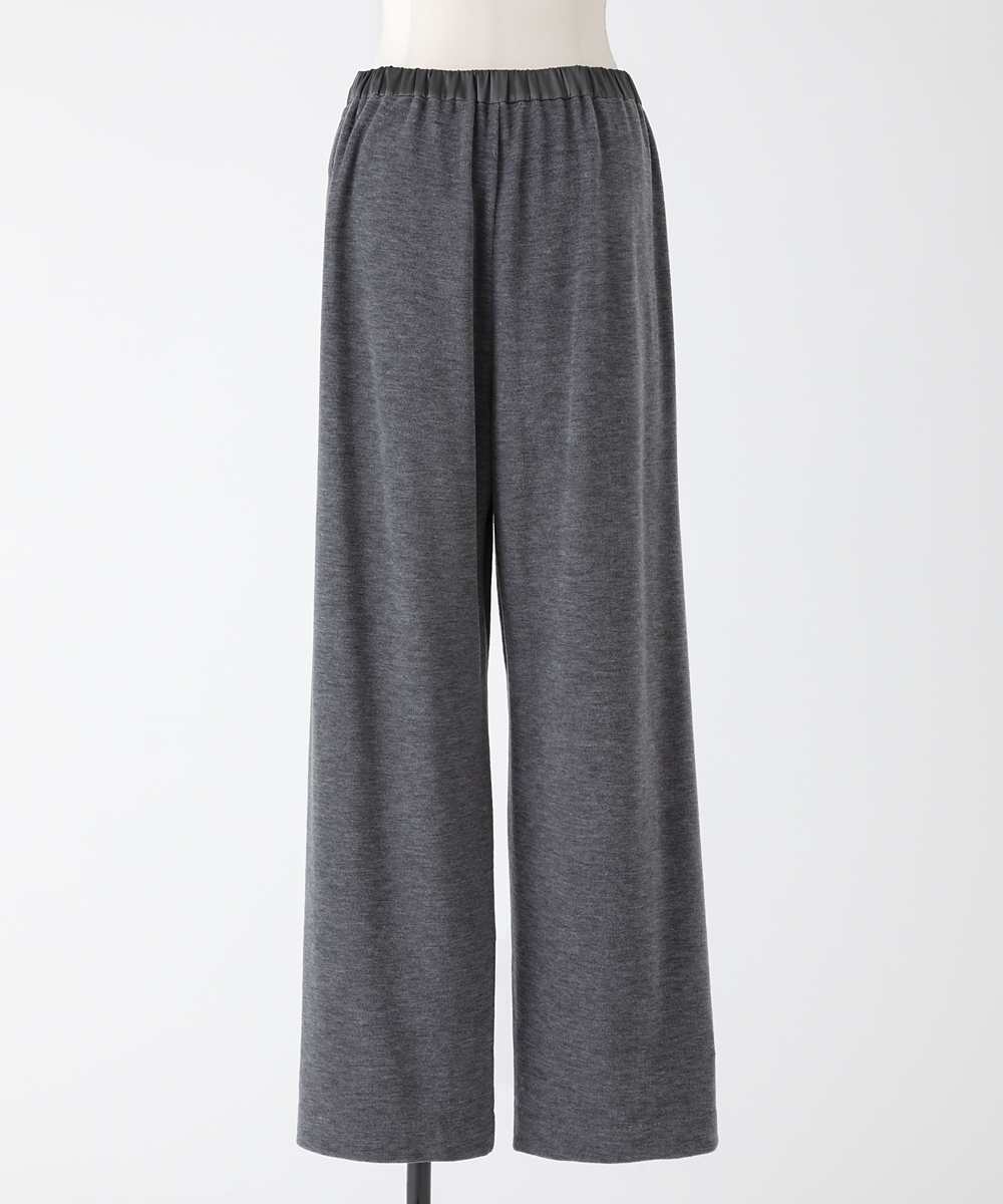 EAUVIRE ウールフリースパンツ グレー