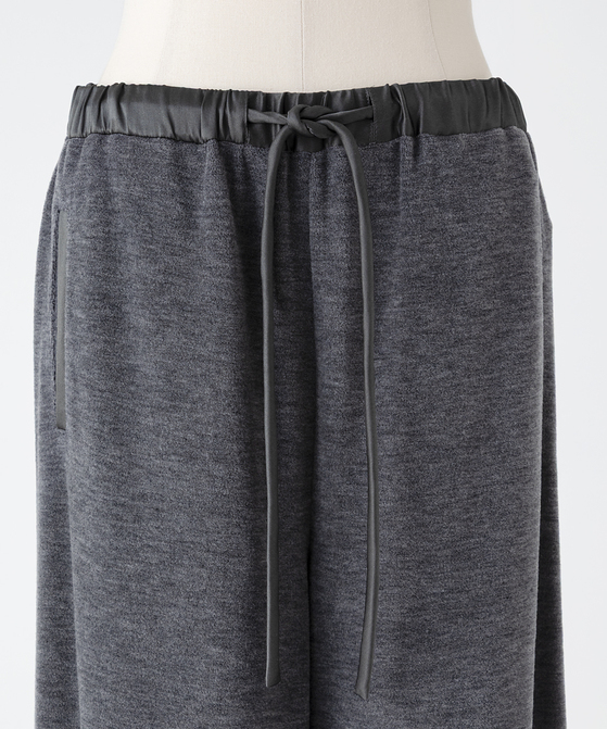 EAUVIRE ウールフリースパンツ グレー