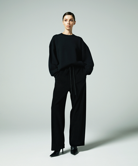 EAUVIRE ウールフリースパンツ グレー