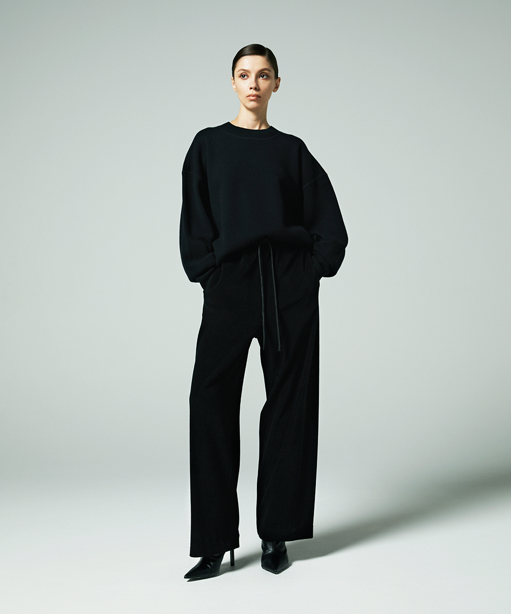 EAUVIRE ウールフリースパンツ グレー