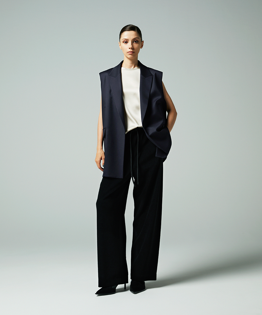 EAUVIRE ウールフリースパンツ グレー