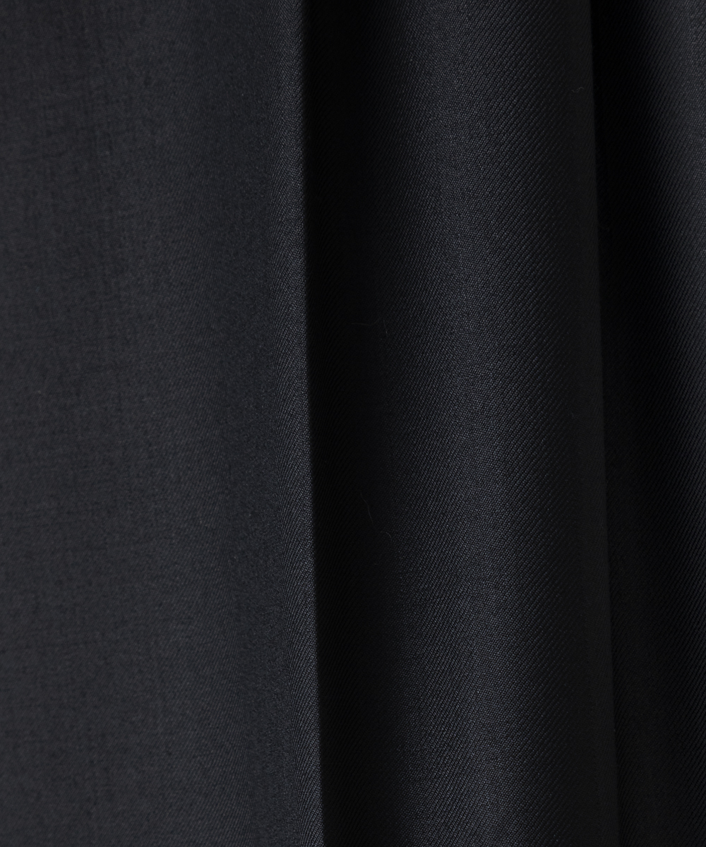 EAUVIRE 3タックワイドパンツ ブラウン