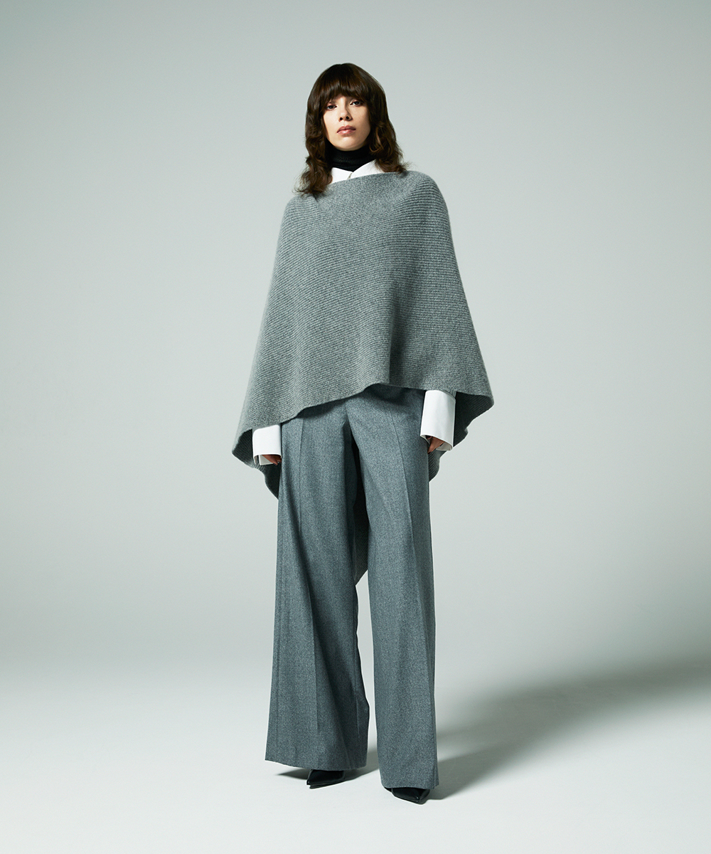 EAUVIRE フラノセーラーパンツ グレー