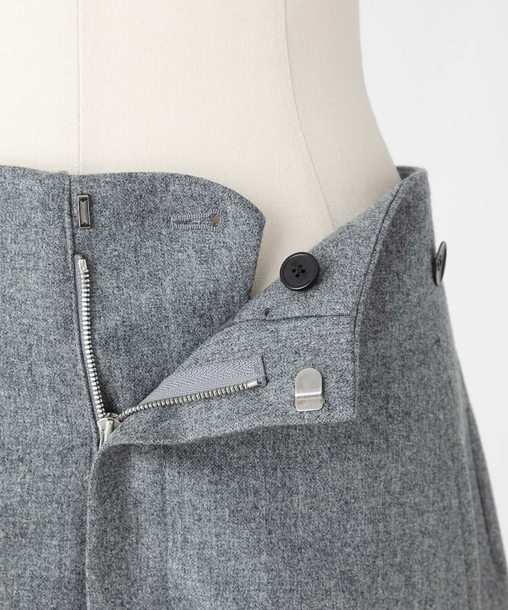 EAUVIRE フラノセーラーパンツ グレー