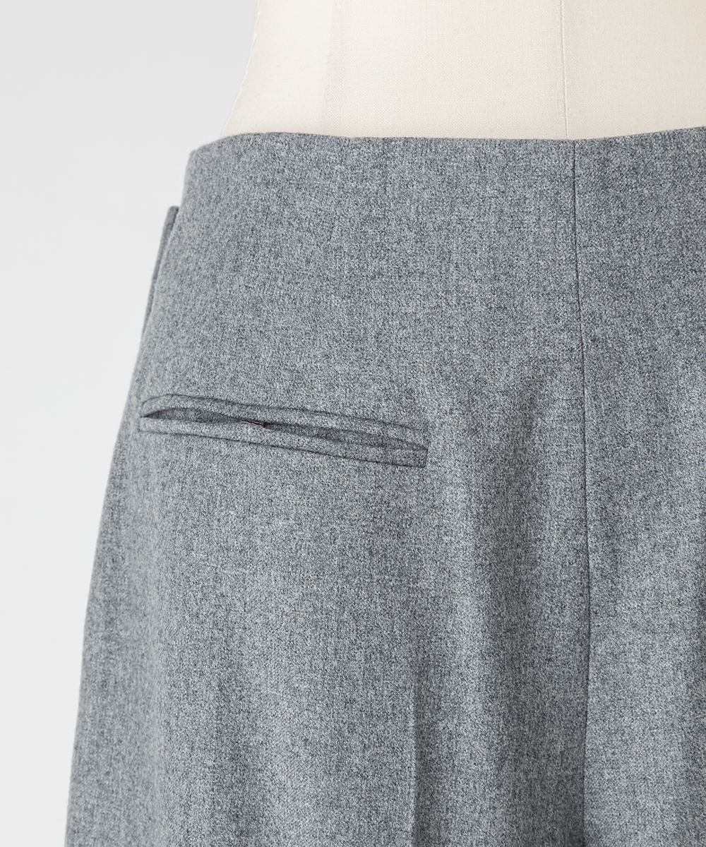 EAUVIRE フラノセーラーパンツ グレー