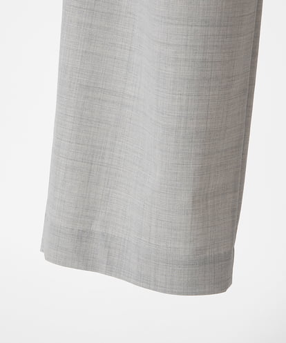 EAUVIRE ワイドテーパードパンツ ライトグレー