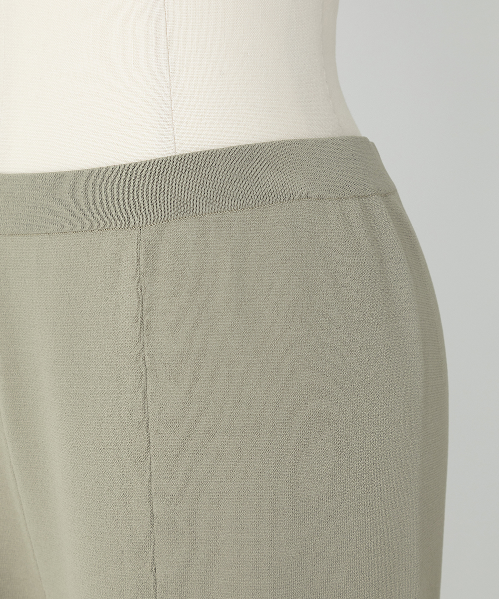 EAUVIRE シルエットパンツ セージ