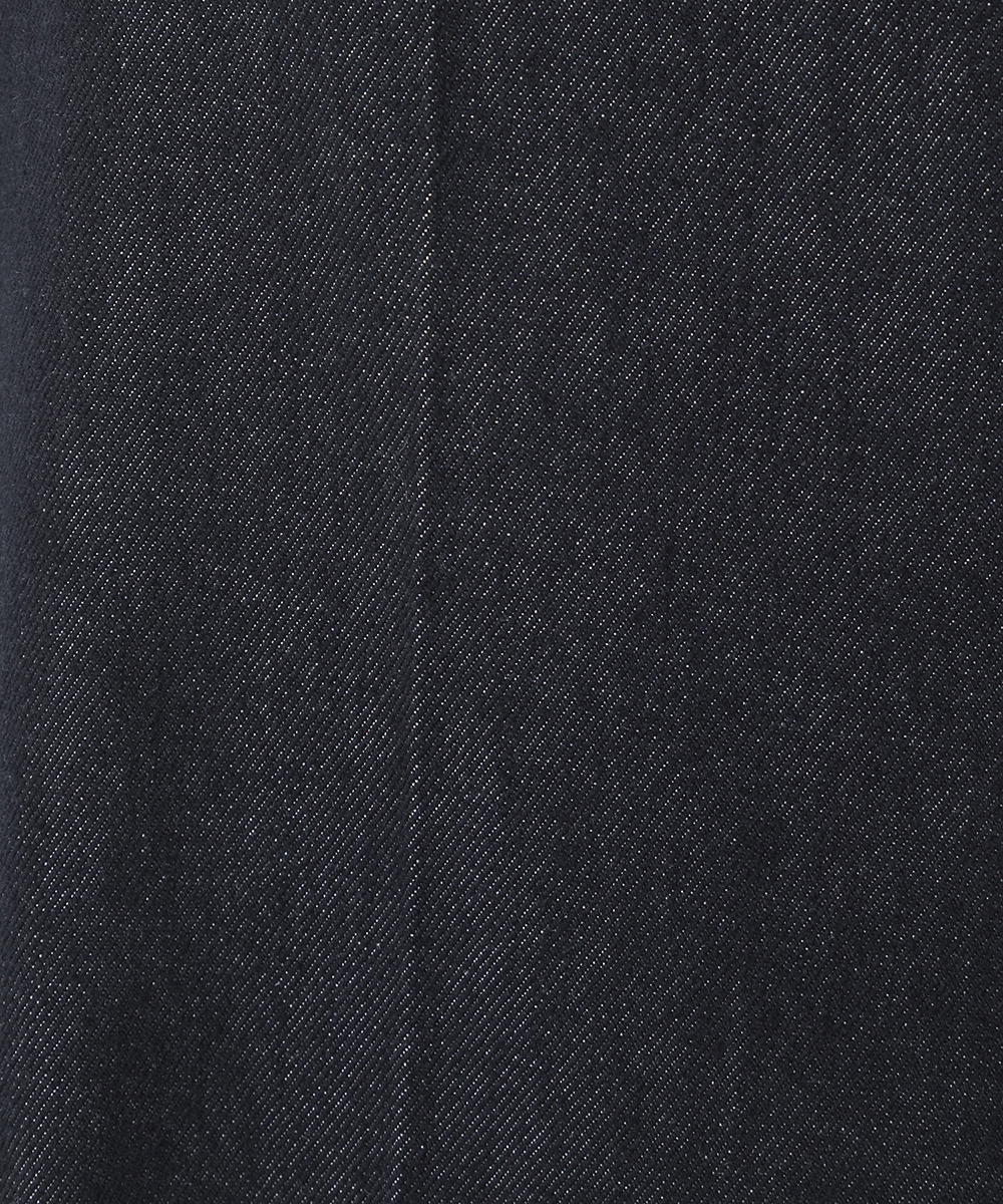 EAUVIRE ワイドレッグパンツ ブラック