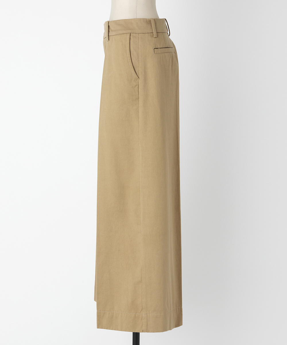 EAUVIRE ワイドレッグパンツ ピンク