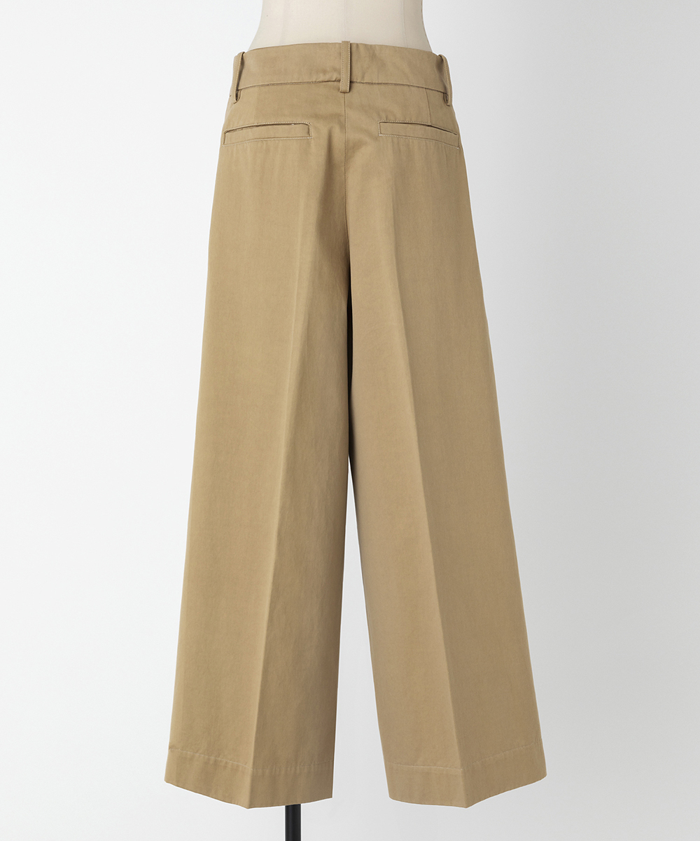 EAUVIRE ワイドレッグパンツ ピンク