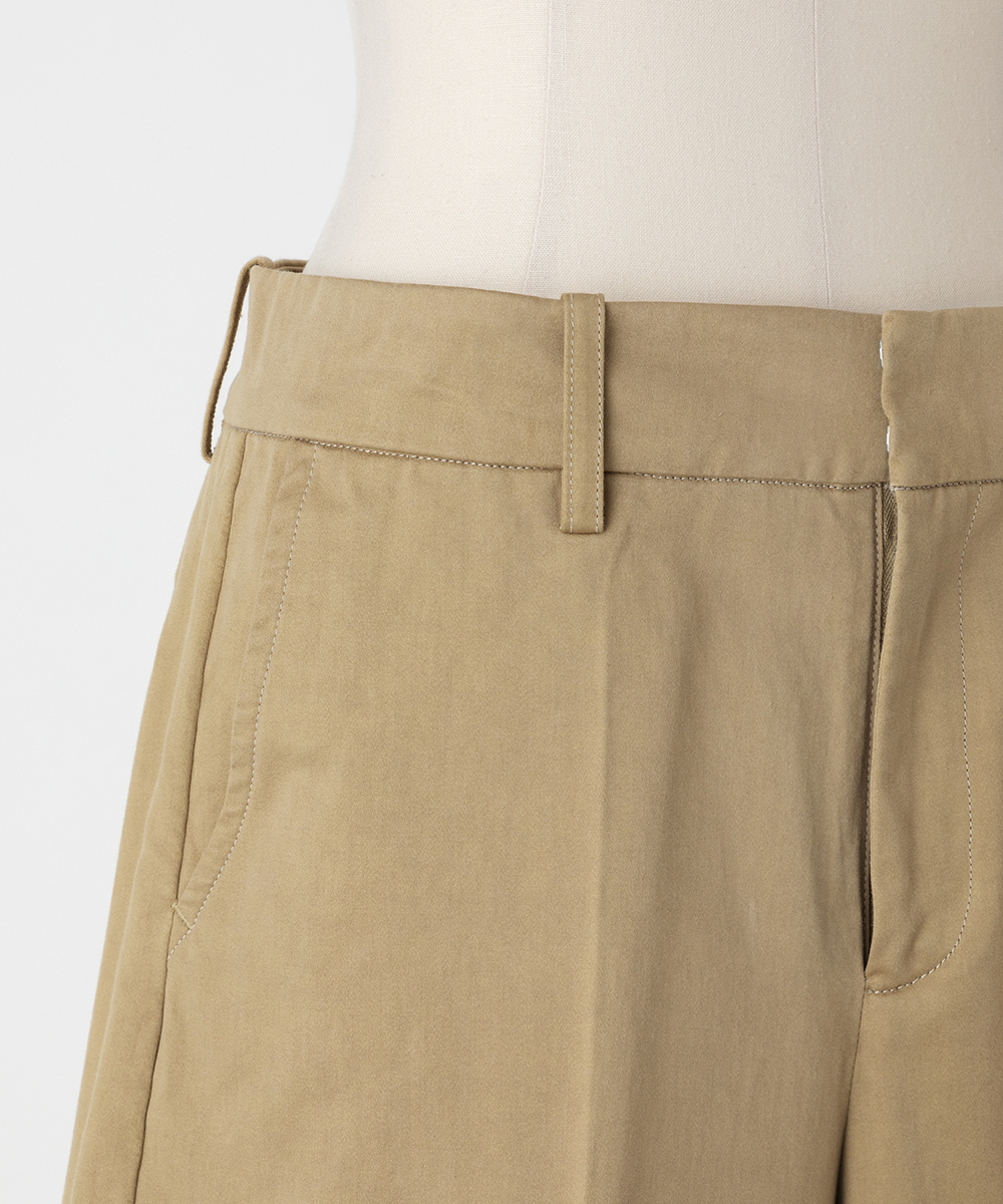 EAUVIRE ワイドレッグパンツ ピンク