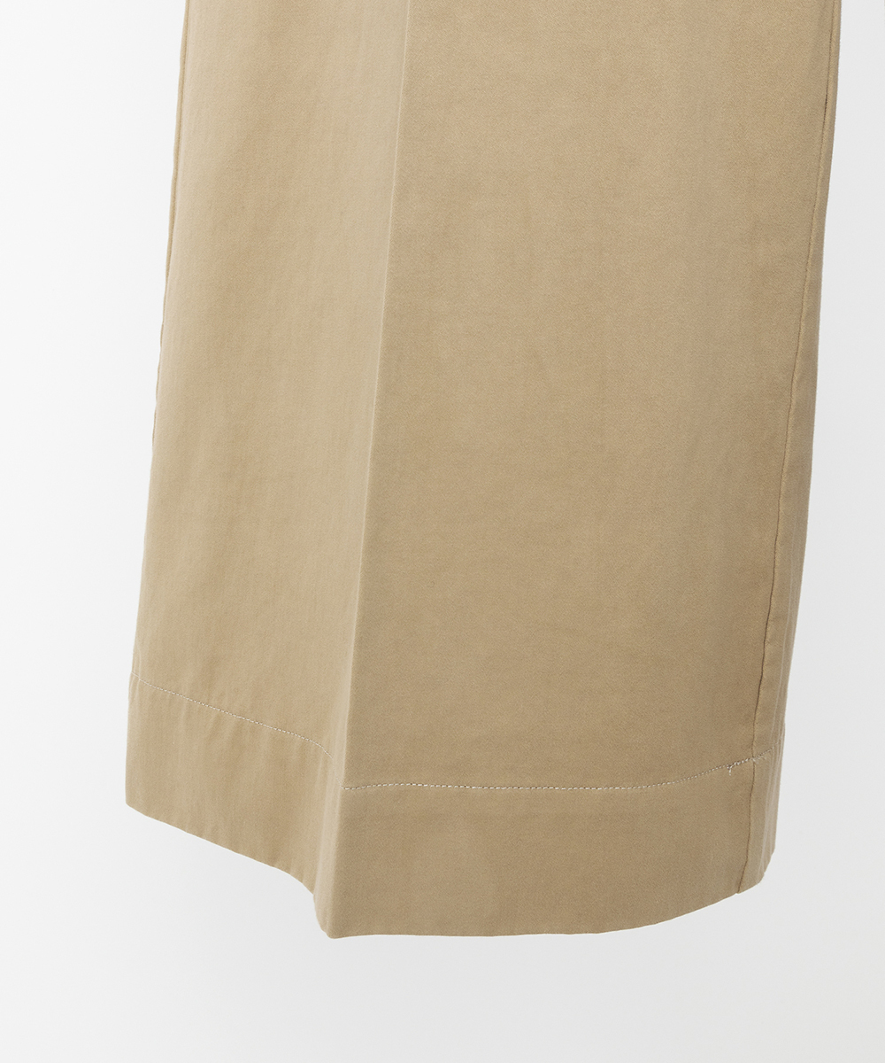 EAUVIRE ワイドレッグパンツ ピンク