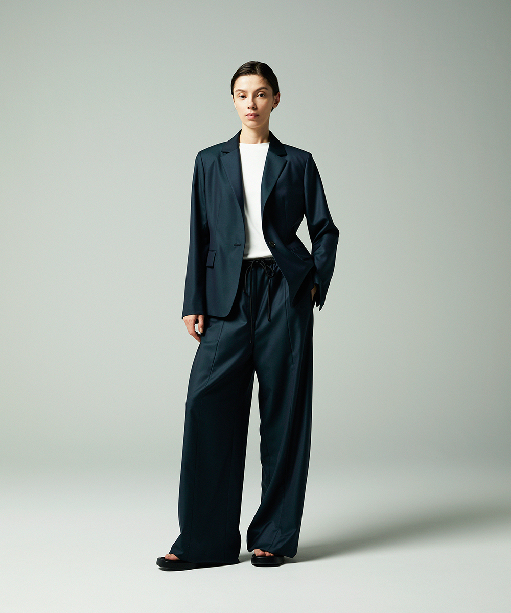 EAUVIRE ドローストリングパンツ ベージュ