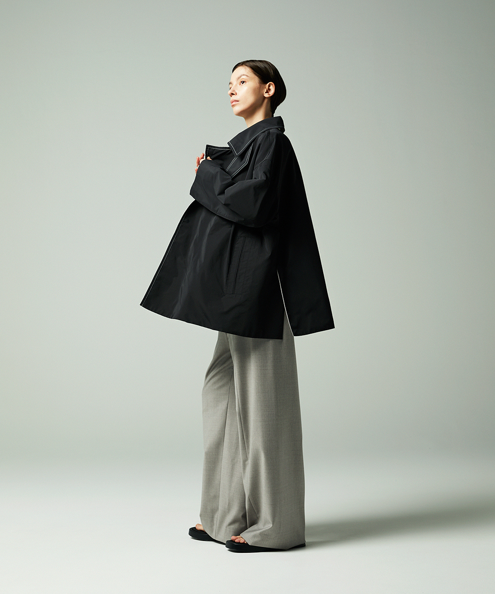 EAUVIRE ドローストリングパンツ ベージュ