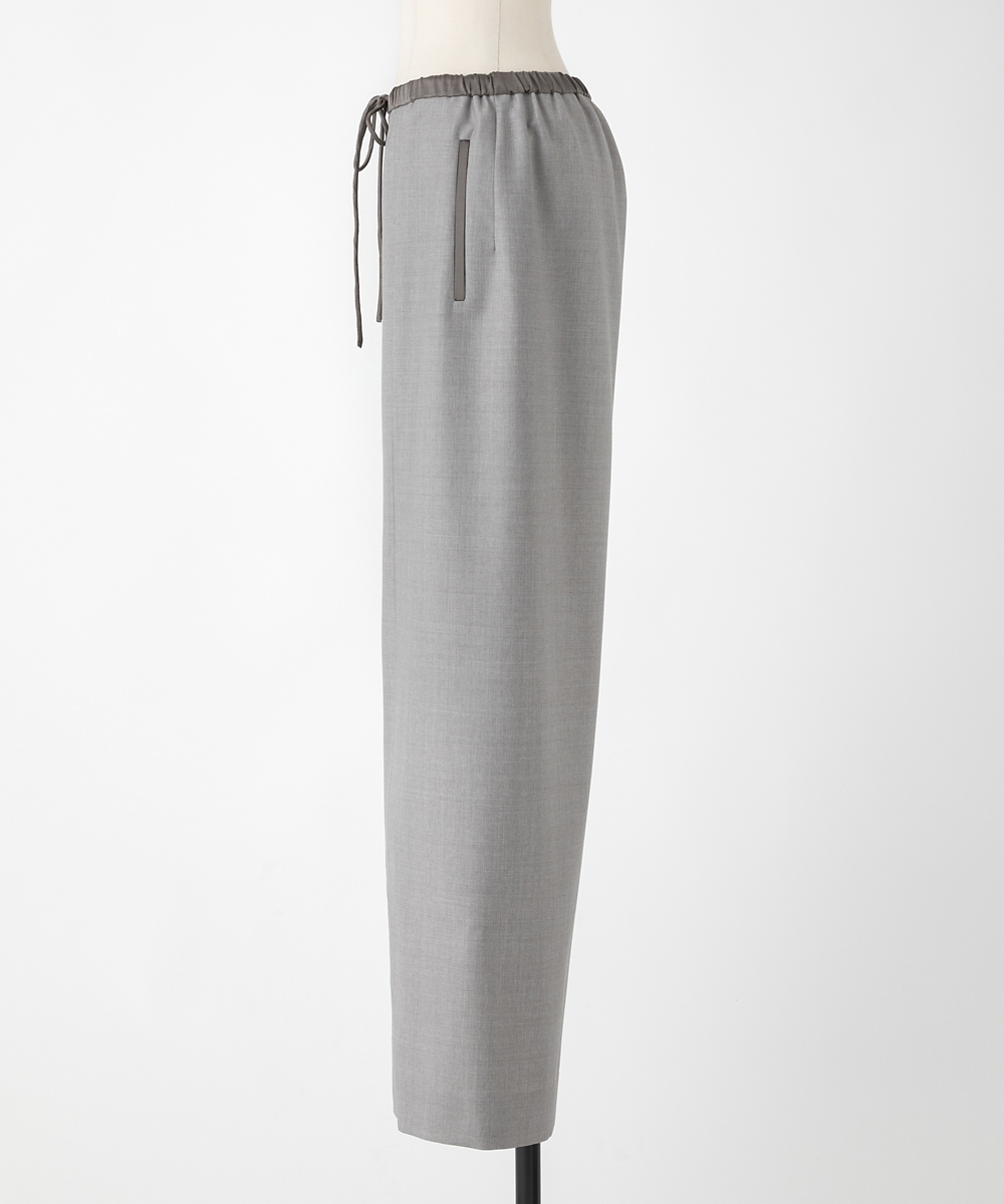 EAUVIRE ドローストリングパンツ ベージュ