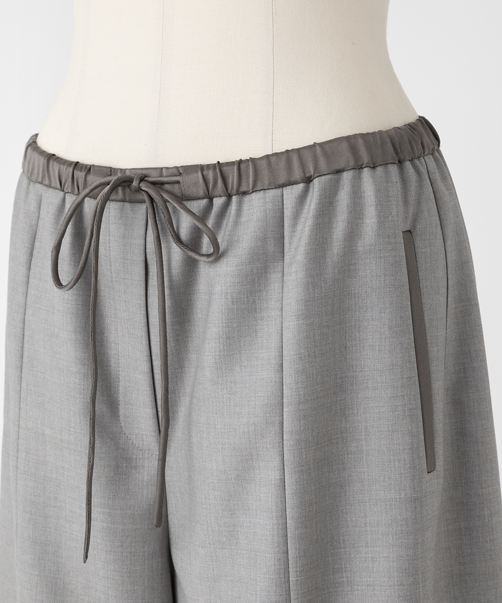 EAUVIRE ドローストリングパンツ ベージュ