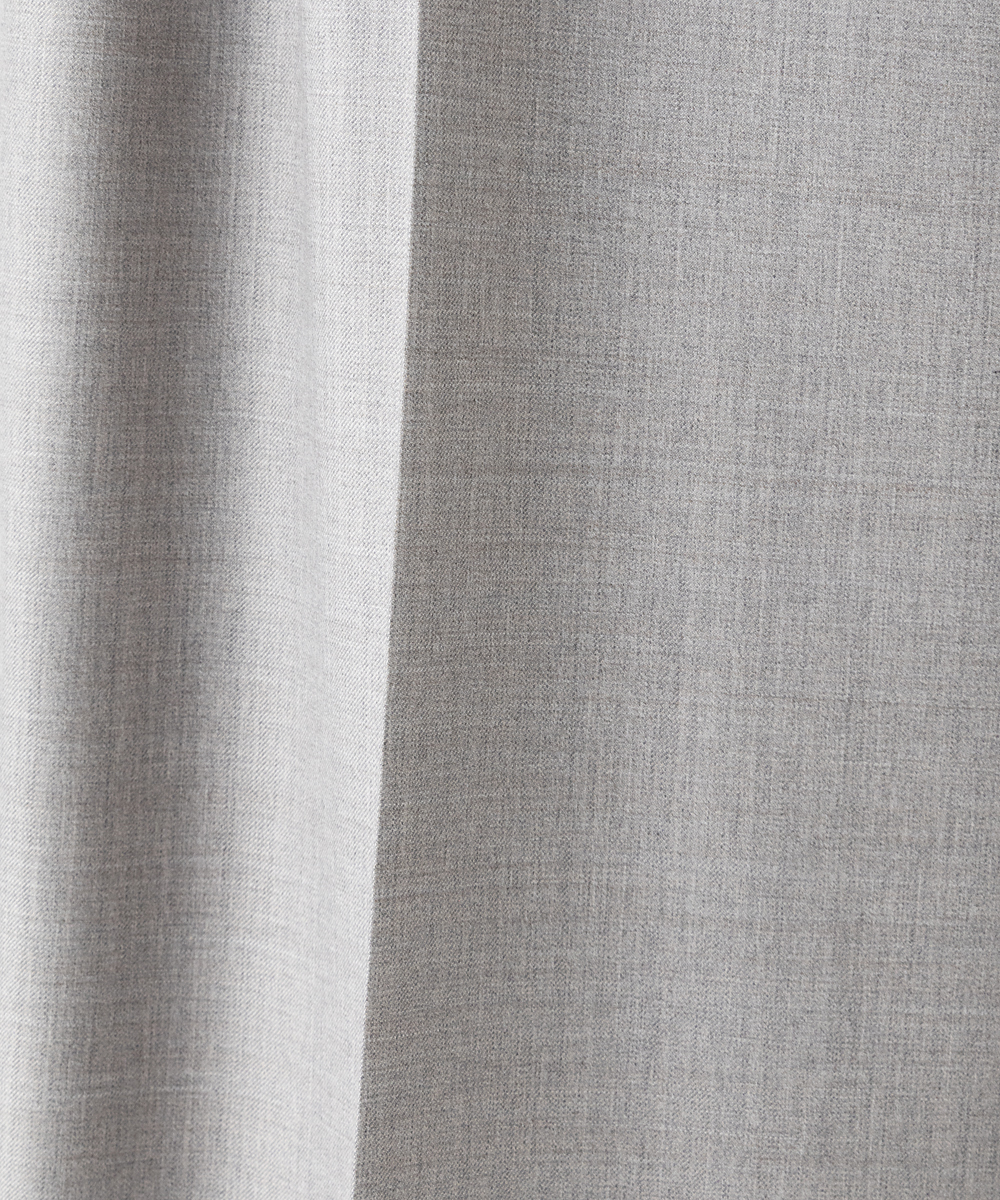 EAUVIRE 3タックワイドパンツ ブラック