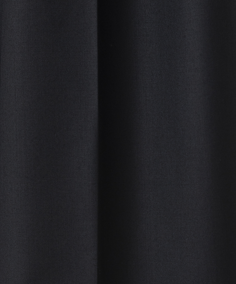 EAUVIRE 3タックワイドパンツ ブラック