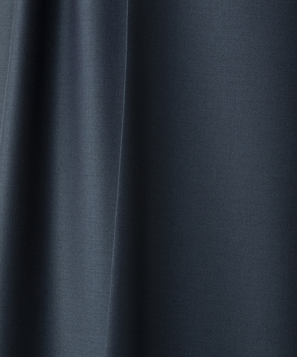 EAUVIRE 3タックワイドパンツ ブラック