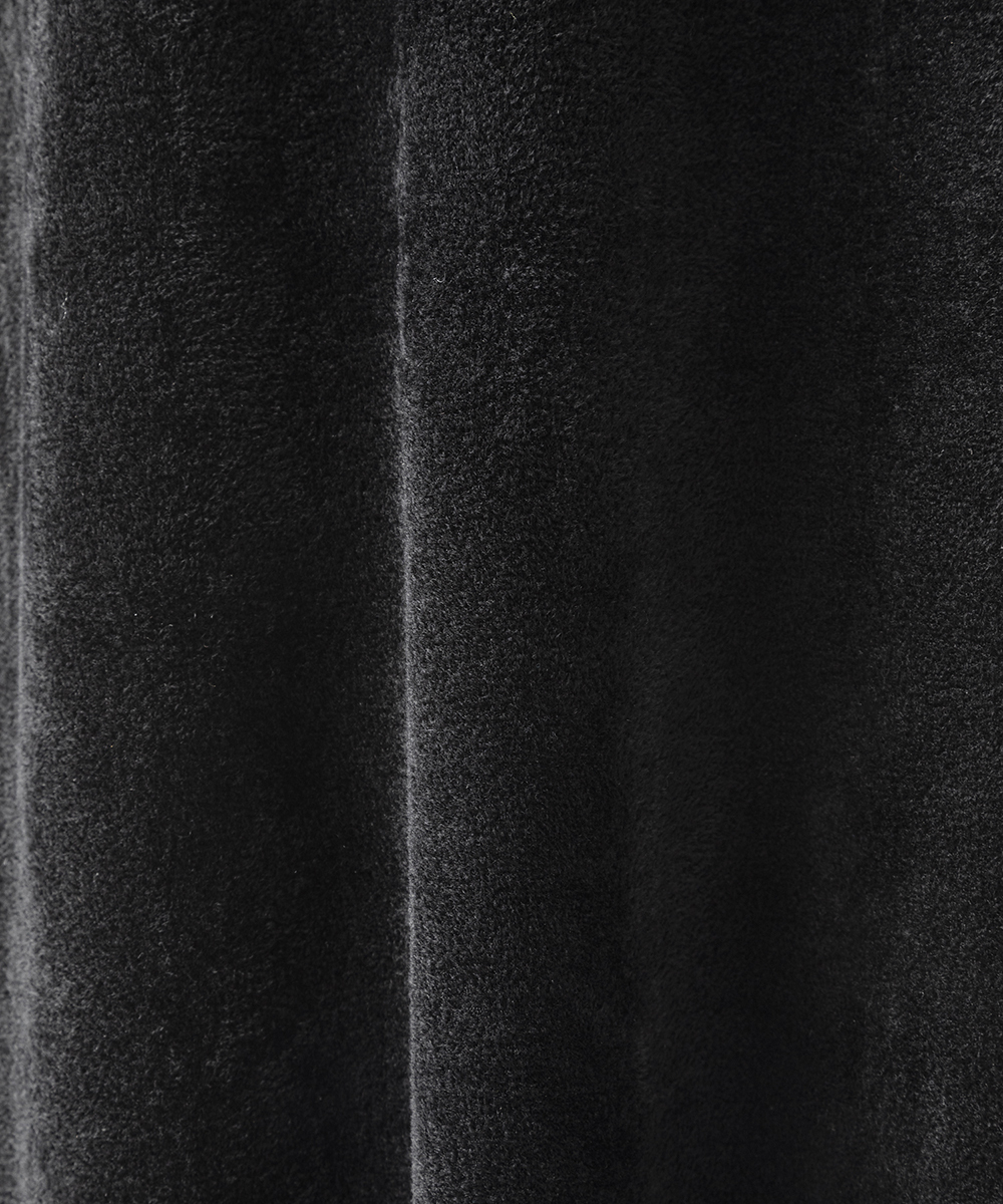 EAUVIRE ハイネックニットドレス ベージュ