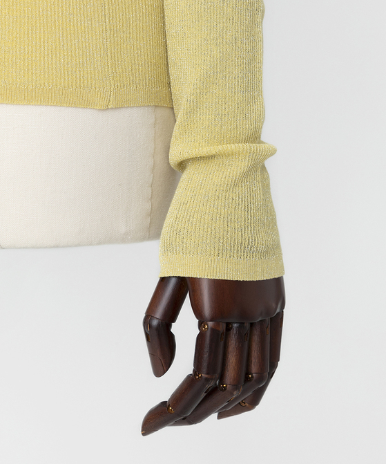 EAUVIRE Vネックカーディガン ベージュ