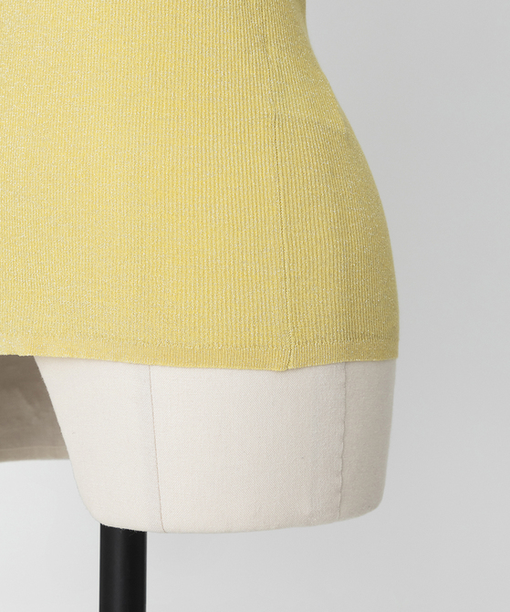 EAUVIRE Vネックカーディガン ベージュ