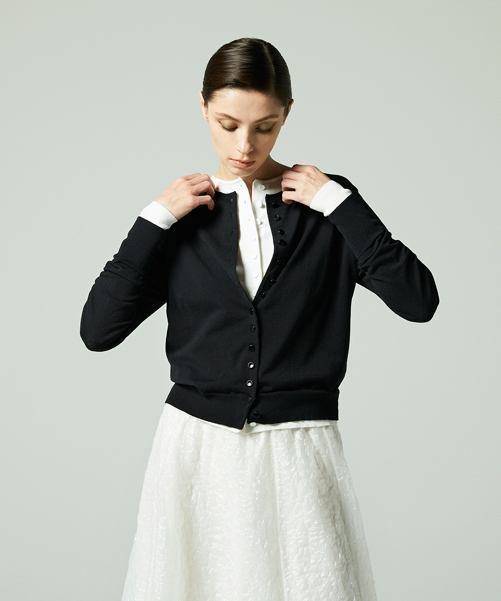 コットンリネンカーディガン