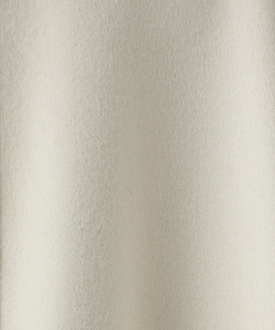 EAUVIRE Super180'sノーカラーミドルコート トープ