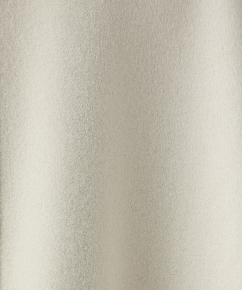 EAUVIRE Super180'sノーカラーミドルコート トープ