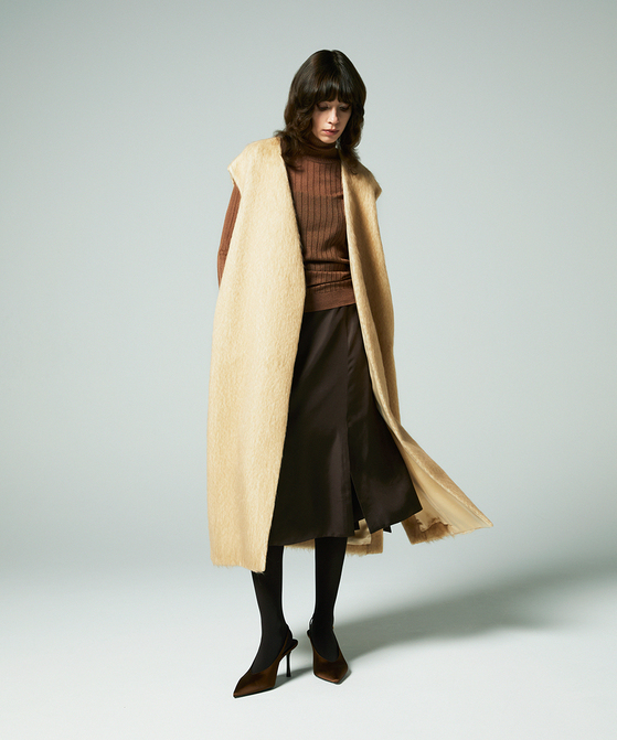 EAUVIRE ソフトシャギージレ ベージュ