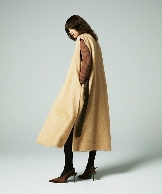 EAUVIRE ソフトシャギージレ ベージュ