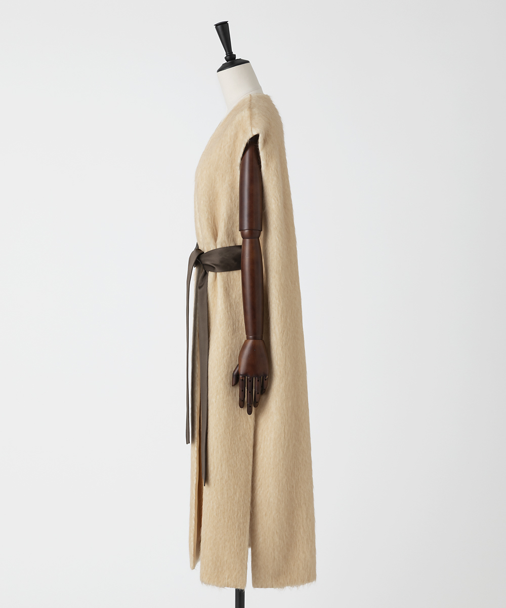 EAUVIRE ソフトシャギージレ ベージュ