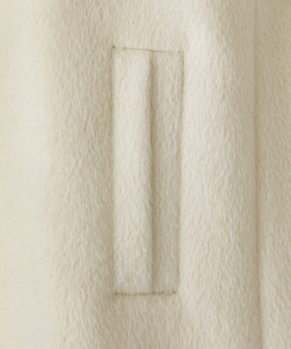 EAUVIRE スーリーアルパカコート ブラック