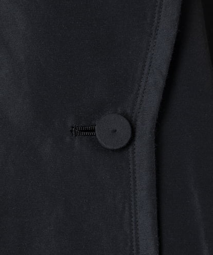 EAUVIRE ロングトレンチジレ ブラック