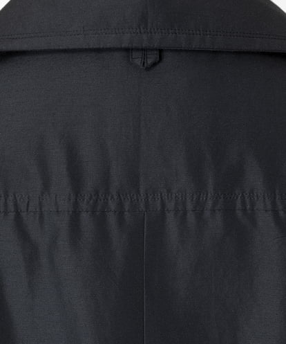 EAUVIRE ロングトレンチジレ ブラック