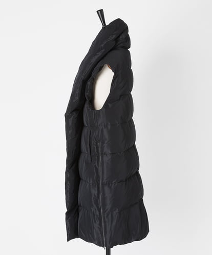 EAUVIRE ロングダウンジレ ブラック