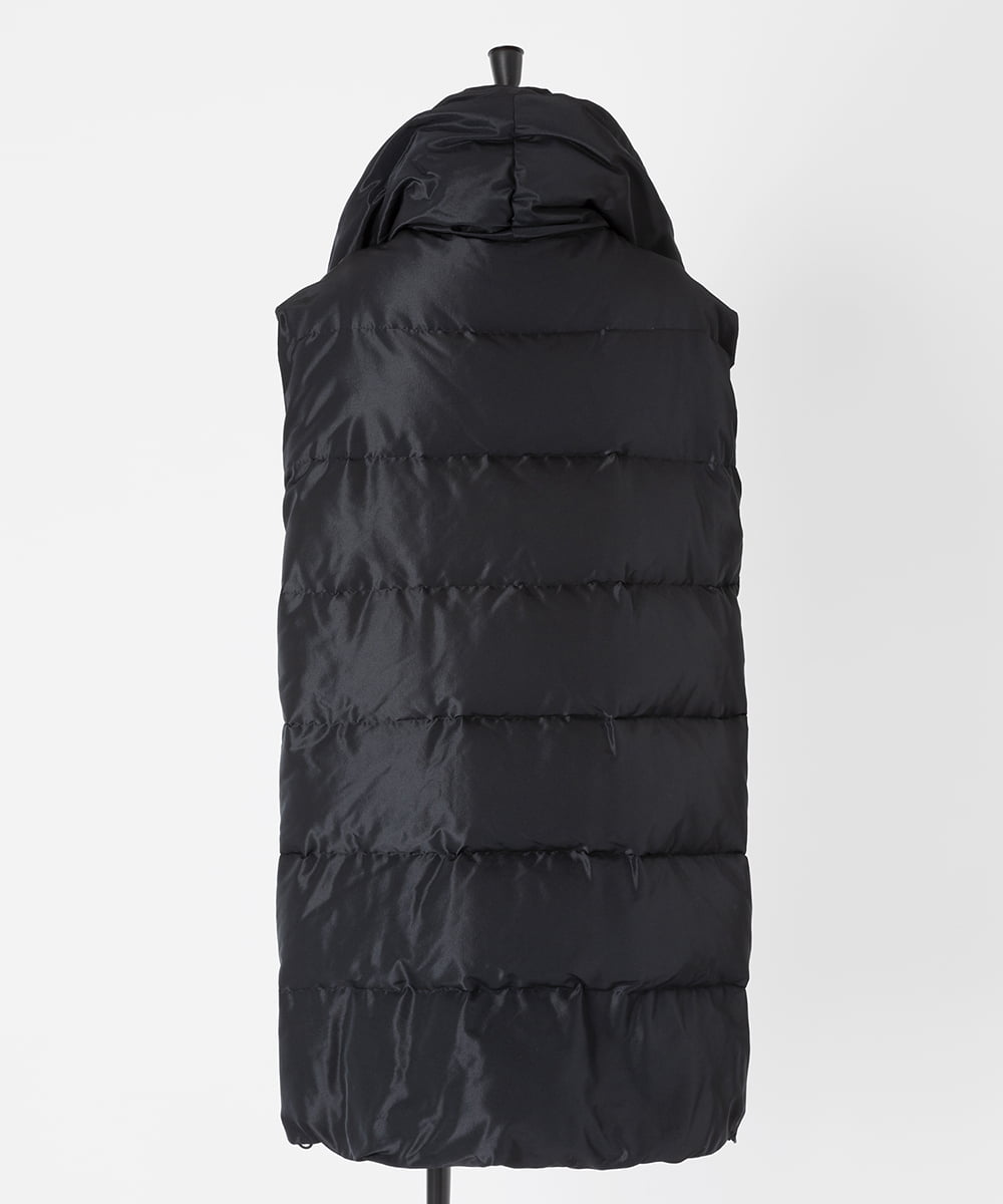 EAUVIRE ロングダウンジレ ブラック