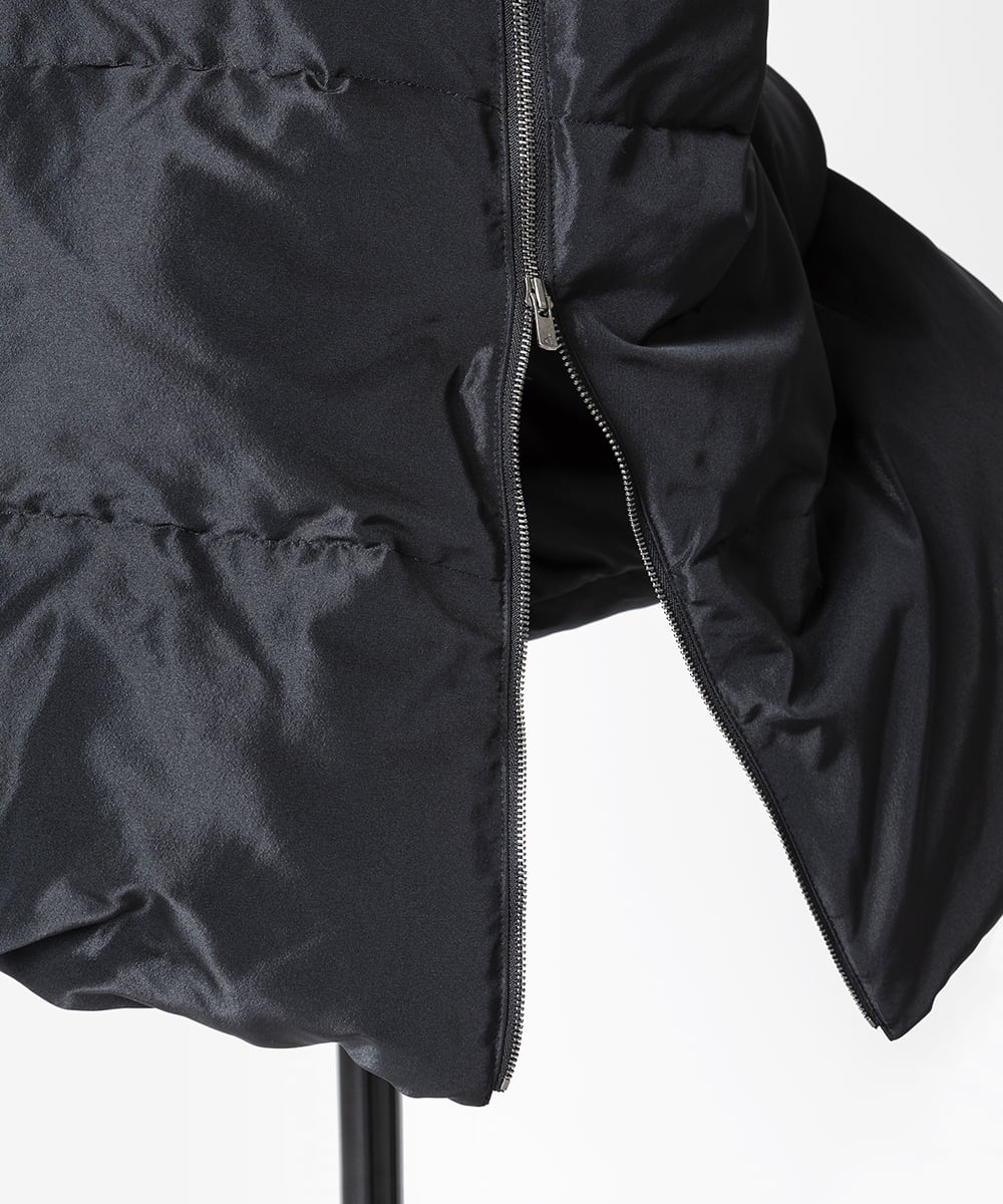 EAUVIRE ロングダウンジレ ブラック