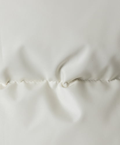 EAUVIRE ロングダウンジレ ホワイト