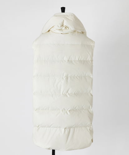 EAUVIRE ロングダウンジレ ホワイト