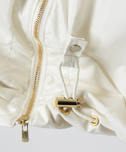 EAUVIRE ロングダウンジレ ホワイト