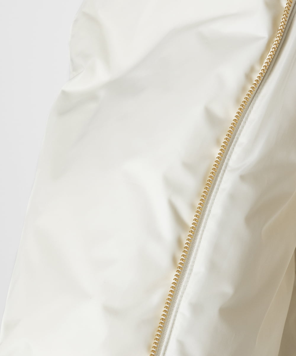 EAUVIRE ロングダウンジレ ホワイト